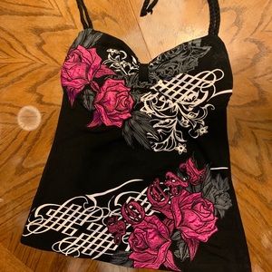 Metal Mulisha So Cal Rose Shirt, Size L